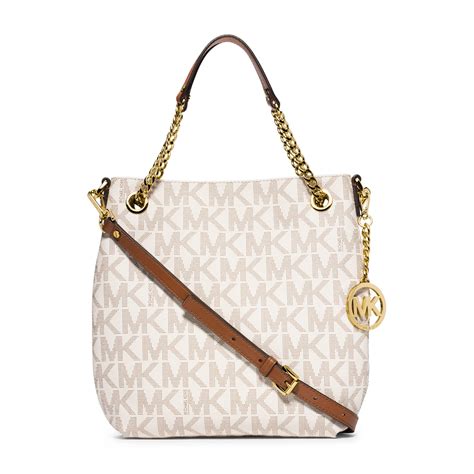 michael michael kors jet set medium shoulder bag|michael kors vanilla jet set.